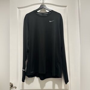 Men’s Nike Black Long Sleeve Performance Top
